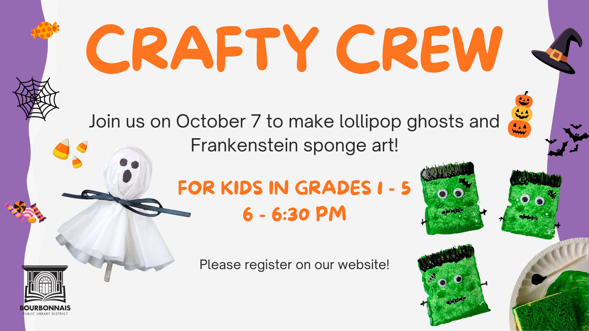 Examples of lollipop ghosts and Frankenstein sponges are shown